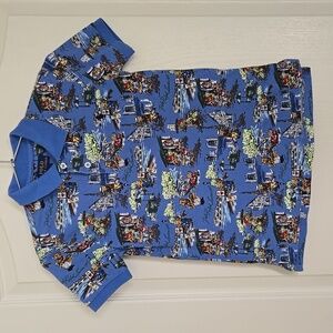 Ralph Lauren Polo Bear Paris-Print Polo Shirt, 6T